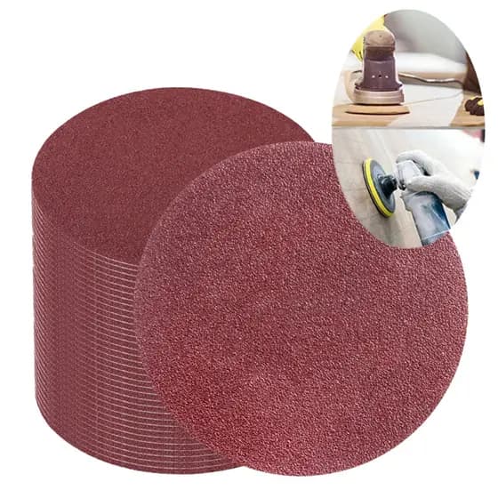 10 Lixa Orbital Parede Madeira Massa Corrida Para Lixadeira Furadeira Velcro