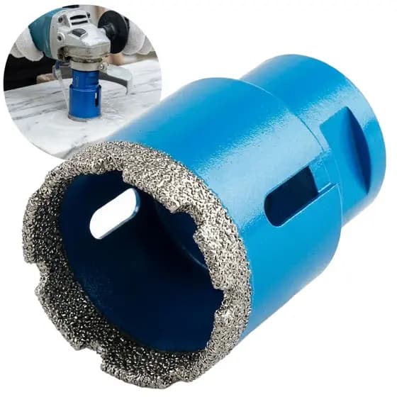 Broca Serra Copo Diamantada Esmerilhadeira 32mm M14
