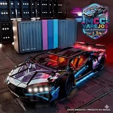 Bloco De Montar Carro 1314 Peças Esportivo Cyberpunk Tipo *L*E*g*O  Brinquedo De Construção Menino Carrinho Colecionável