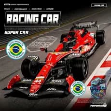 Bloco de montar Brinquedo Infantil L*e*G*o Carro De Corrida Formula 1 Construção 1020 Peças Colecionável Envio Imediato.