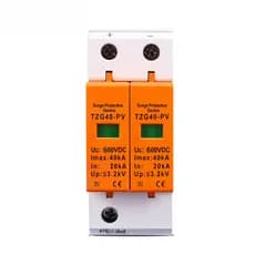 DPS Dispositivo Protetor De Surto Dc 40ka 2 Polos 600 V