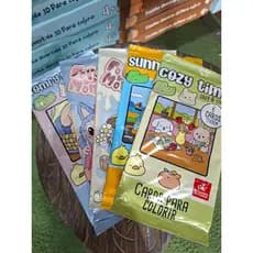 Cards para colorir  Kit com 20 pacotes cartões com vários tipos de temas para colorir