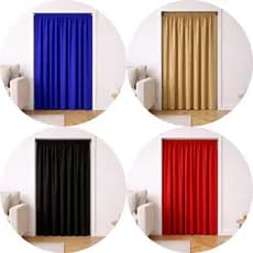 Cortina Para Porta Quarto Sala Cozinha Painel Cortina em Porta Corredor Separação 90cm