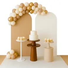 Painel Romanos Decoração de Festa Pegue e Monte Aniversario 2m x 1m