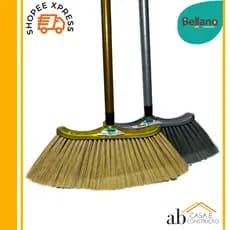 kit Vassoura Bellano Florença Italiana Porcelanato Luxo Cerdas Macias CORES VARIAVEIS