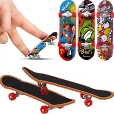 Skate de Dedo Brinquedo Kit 3 Shape Completo Acessórios Infantil