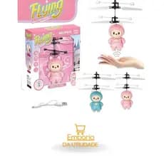 LABUBU Monster Com Hélice Brinquedo Infantil Voador