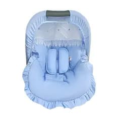 Capa para Bebê Conforto Completa Com Protetores de cinto E Capota Protetora Solar Algodão