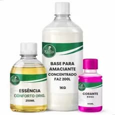KIT Base Líquida Concentrada para Amaciante - 1 KG | Rende até 200 Litros