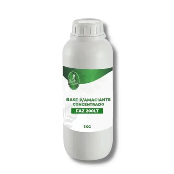 Base Líquida Concentrada Amaciante 1kg Rende até 200 Litros