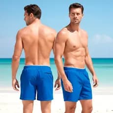 Short Masculino Esportivo em Microfibra Tactel Leve Secagem Rápida e Super Confortável