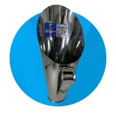 Concha Medidora 3 Quilo P/ Medida Cereal, Ração, Grãos 3 Kg Inoxidável