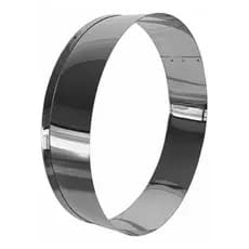 Aro Cortador De Massa Bolo, Torta, Biscoito 25x5 Aço Inox
