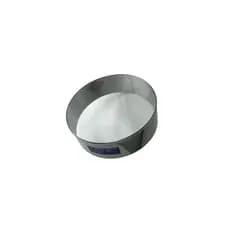 Nobre Aro 16 x 5 Cortador Redondo De Massa Bolo, Torta, Biscoito Aço Inox