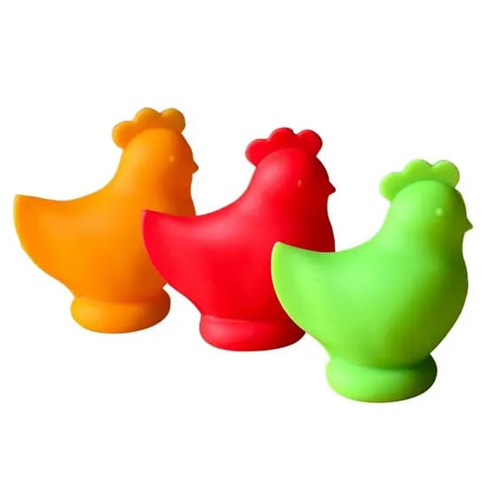 Separador De Gema e Clara De Ovo Silicone Galinha