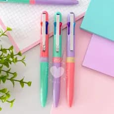 Caneta Esferográfica 4x1 Candy Multicolorida - Cis Várias Cores