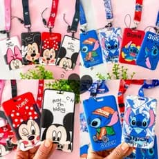 Porta Crachá Cartão Identificação Bilhete Único Hello Kitty Sanrio Kuromi Cinammoroll