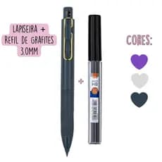 Kit Lapiseira 3.0mm Triton + Refil de Grafites HB - BRW