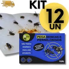 Pega Mosca  Adesiva Mosquito Inseticida Eficiente Pratico Utilidades