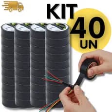 Fita Isolante Antichamas 5 Metros Isole com qualidade Premium uso Profissional cores variaveis.