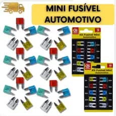 Mini Fusível Fusíveis Automotivo 5a/10a/15a/20a/25a/30a Utilidades