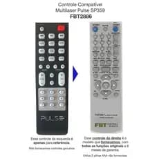Controle compatível MULTILASER PULSE SP359 FBT2886