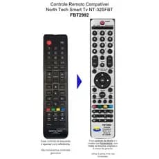 Controle Compatível Com NORTH TECH 32SFBT FBT2992