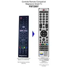 Controle Remoto Compatível Magnavox Smart Tv FBT2807