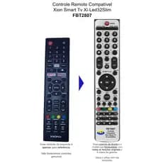Controle Compatível Com XION SMART XI-LED32SLIM FBT2807