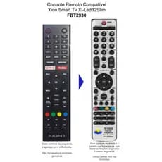 Controle Compatível Com SMART TV XION XI-LED32SLIM FBT2930