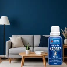 Corante Bisnaga Para Tintas Pigmento Xadrez Azul