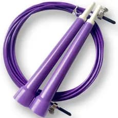 Corda de Pular 3m Rolamento Speed Rope Crossfit Funcional Exercício - Cor Roxo