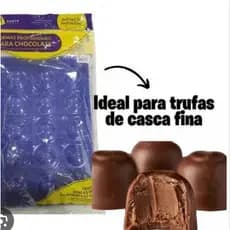 Forma profissional de Páscoa trufa pequena de chocolat 3 partes silicone e acetato porto formas