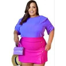 shorts saia plus size / short saia G1 G2 G3