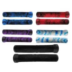 Manopla Punho Gios 2025 EXTRA LONGA 165mm SEM FLANGE Mtb Dh Freeride Preto, Azul, Vermelho, Roxo e Branco