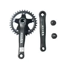Pedivela Single 170mm Bike De Aço Coroa Fixa 34D Ponta Quadrada Gta