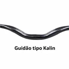 GUIDÃO VOADOR - Aço Preto 680mm x 31.8mm – MTB / Grau / Freestyle / Downhill kAlim