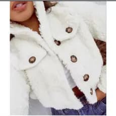 Casaco feminino teddy luxo blogueirinha de pelo inverno