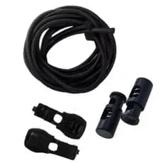 Cadarços Elástico Stretch Triathlom - Preto