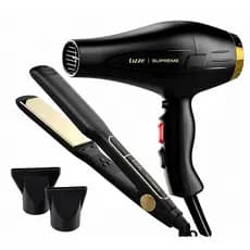 KIT LIZZE SUPREME PRANCHA 485ºF + SECADOR Supreme 2600W