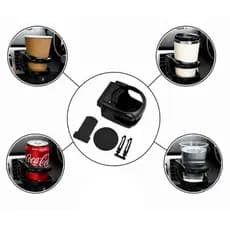 Kit 2 Porta Copo para Carro Universal Suporte Lata Garrafa Copo Térmico Água Acessório Automotivo