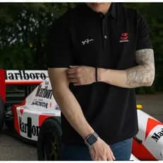 Camiseta Polo Masculina Camisa Aryton Senna Camiseta Formula1 Blusa Masculina