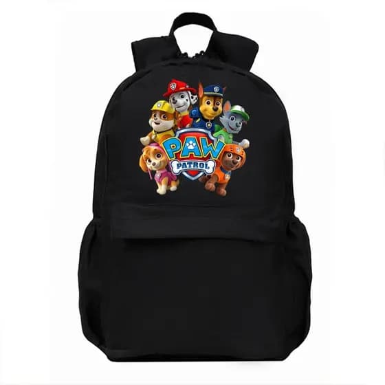 Mochila Patrulha Canina Infantil Menino E Menina Mochila Volta As Aulas Mochila Da Patrula Canina Pré-Escola