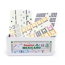 Domino Mexicano 91 Peças Com trilho e Trenzinhos Hoyle Games