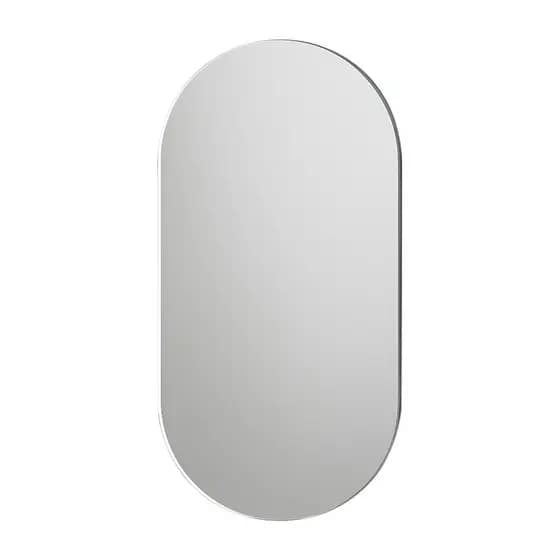 Espelho Base de Acrílico Retangular Oval Multiuso 15x25CM Decorativo Com Adesivo Dupla Face