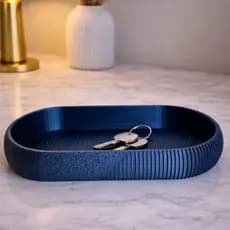 Bandeja Decorativa e Organizadora | Porta Objetos para Banheiro, Lavabo, Sala e Quarto | Decoração Moderna