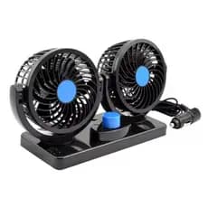 Ventilador Duplo Portátil Automotivo [12v] B-max
