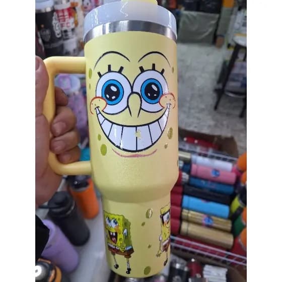 Copo térmico personalizado personagem 1.200ml