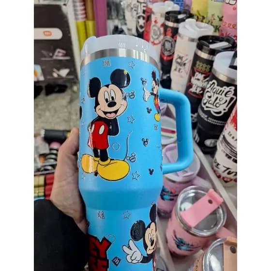 Copo térmico personalizado personagem 1.200ml