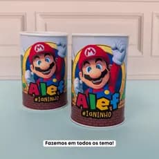 Cofre Personalizado com embalagem | Lembrancinha de Aniversário | Lembrança para meninos